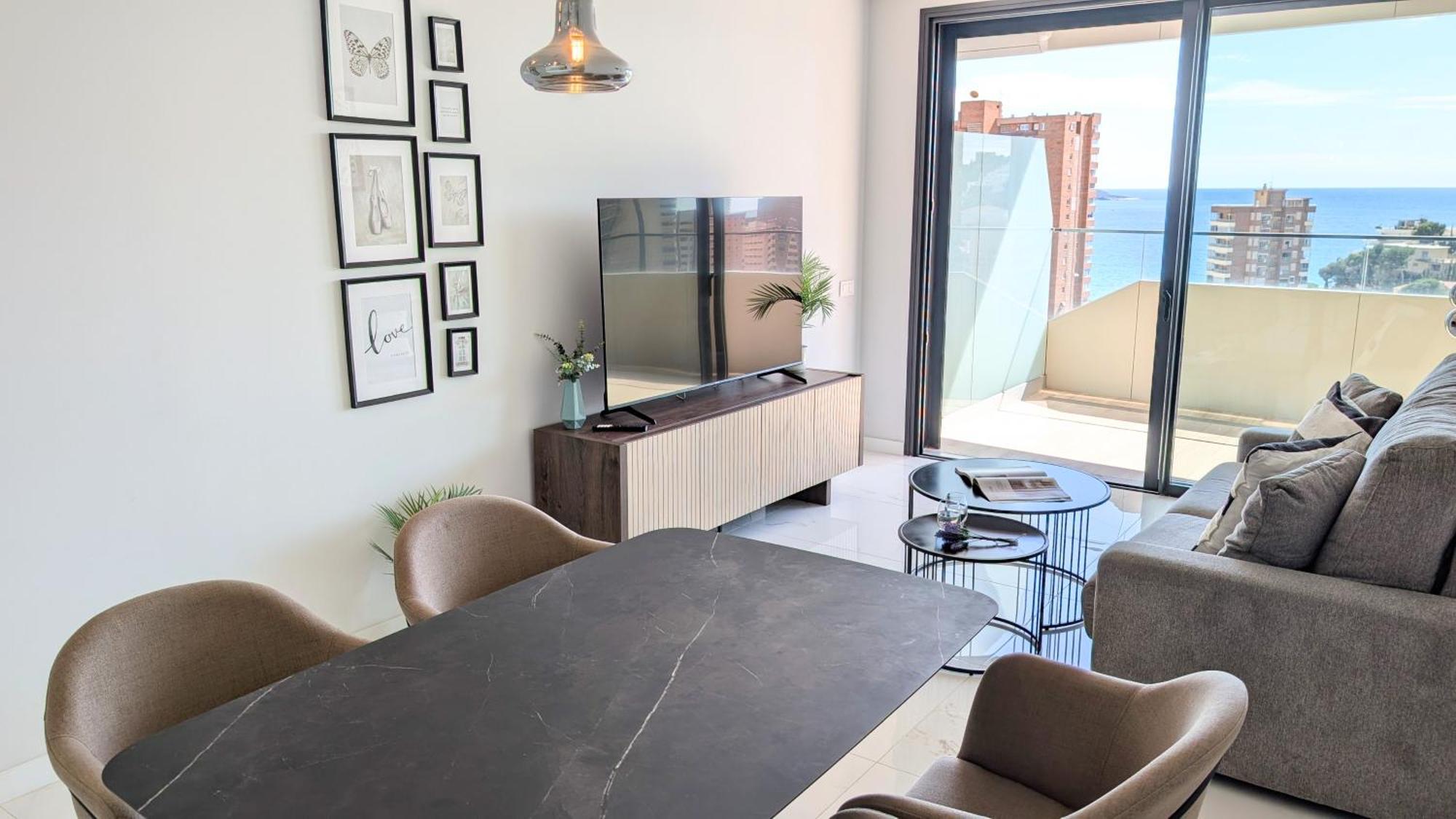 Benidorm Beach Sea View Apartment Luaran gambar